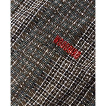 Camicie casual Uomo Woodbird - WBBuzo Woma Check Shirt - Marrone