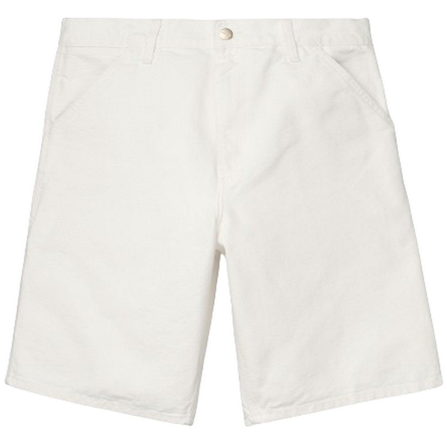 Bermuda Unisex Carhartt Wip - Single Knee Short - Bianco