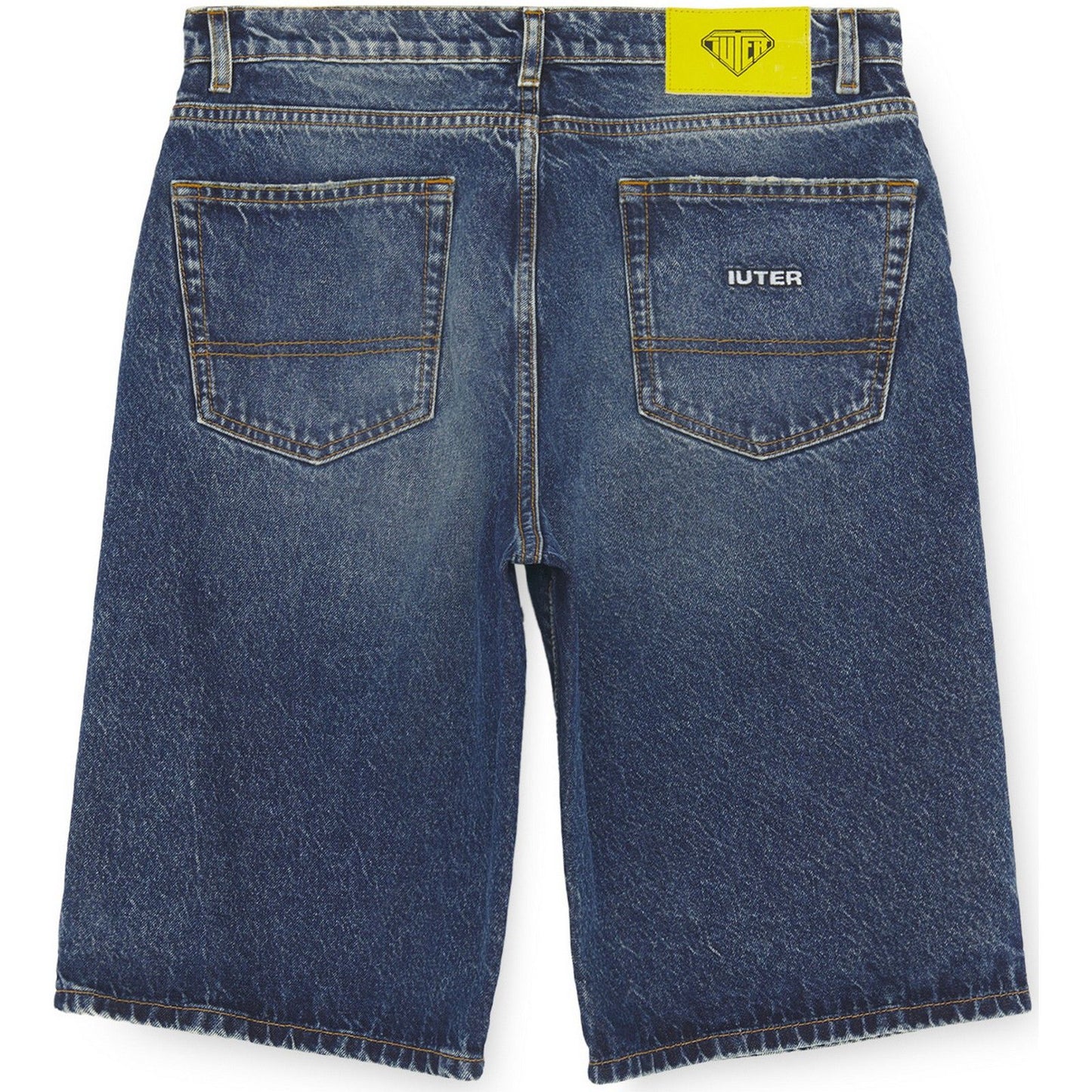 Pantaloncini Uomo Iuter - Baggy Denim Shorts - Blu