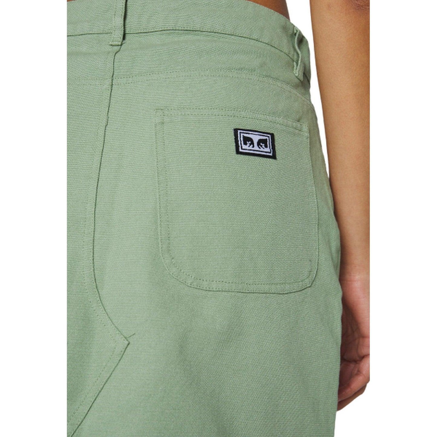 Gonne casual Donna Obey - Bibi Carpenter Skirt - Verde