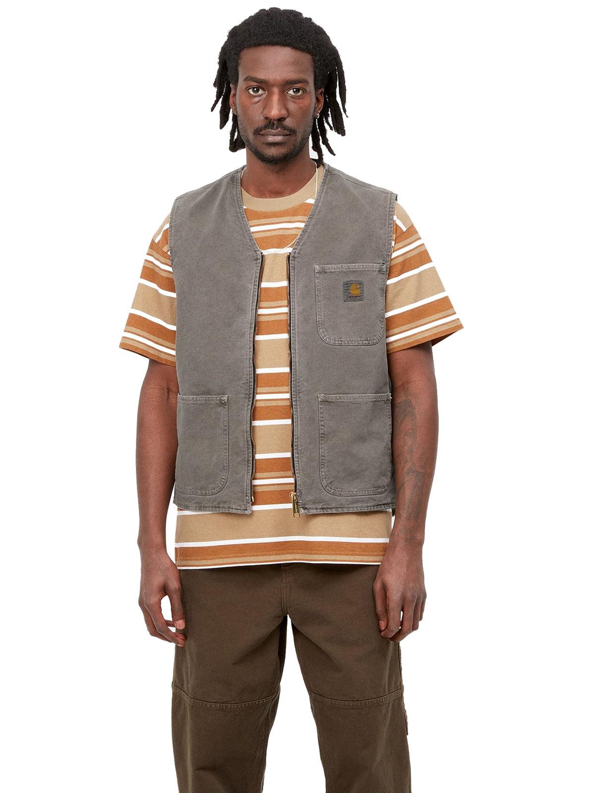 Gilet Uomo Carhartt Wip - Arbor Vest - Nero