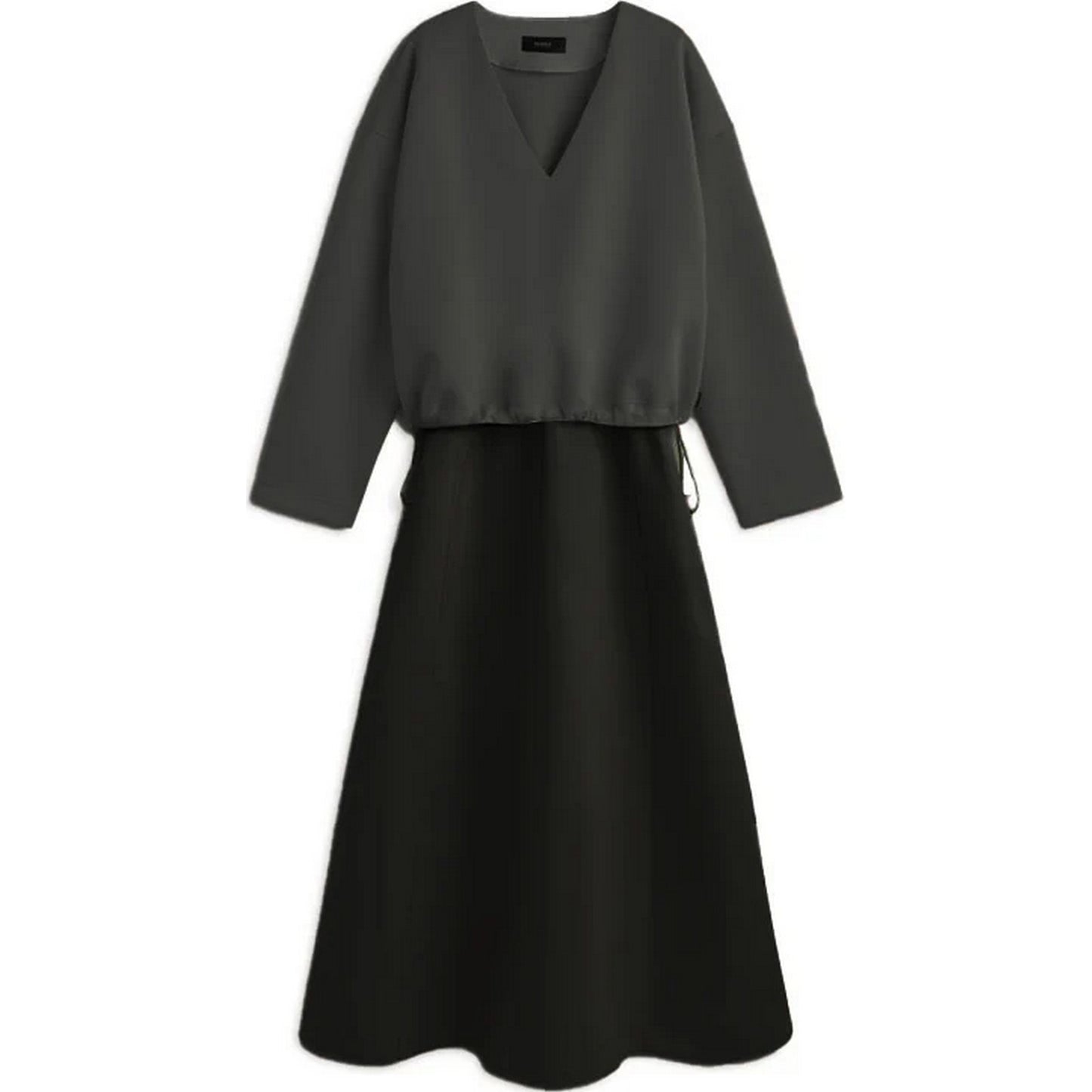 Vestiti casual Donna Ecoalf - Elodie Dress Woman - Grigio