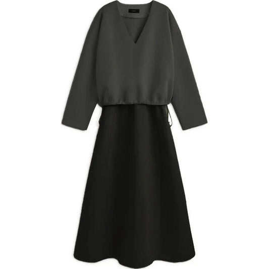 Vestiti casual Donna Ecoalf - Elodie Dress Woman - Grigio