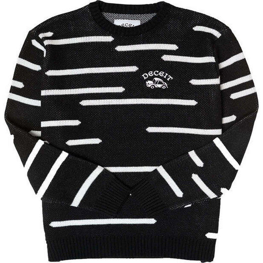 Maglie Uomo Deceit - Sweater Gogogo - Nero