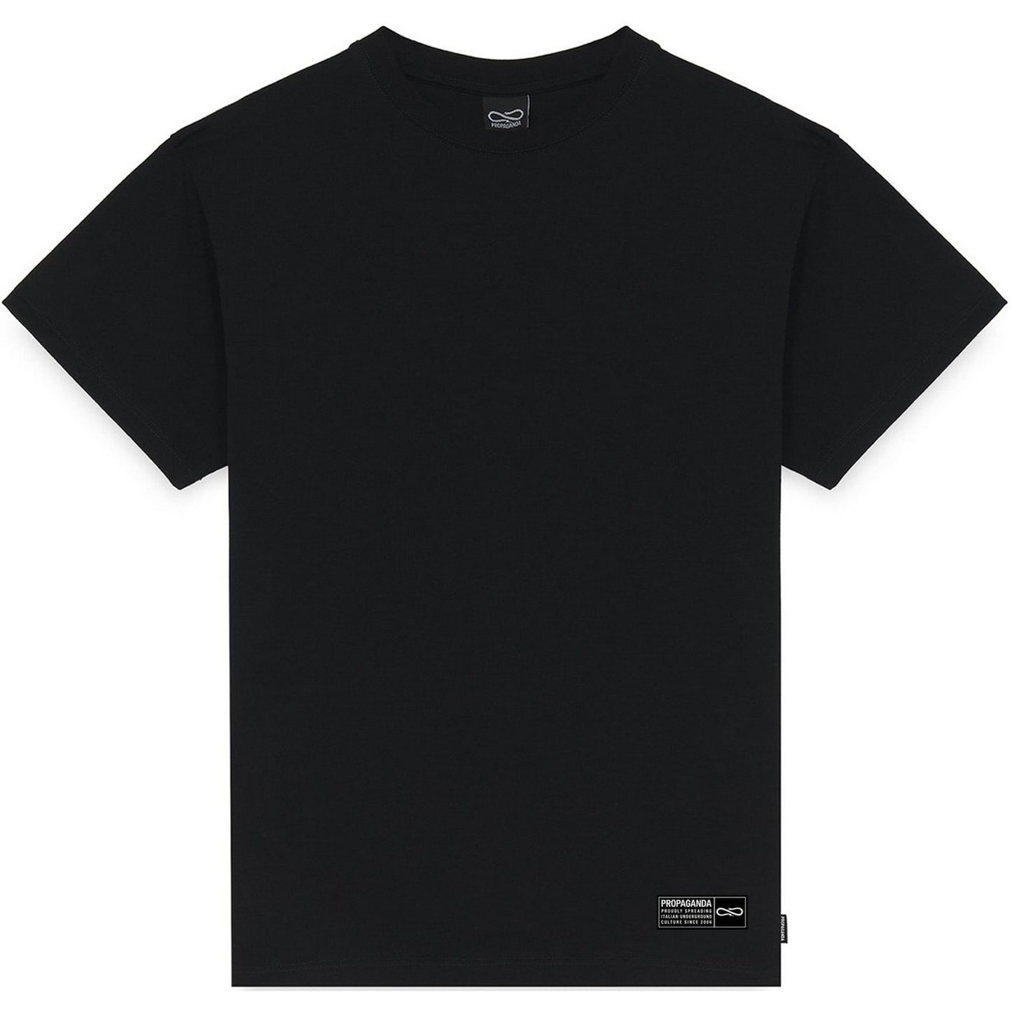 T-shirt Uomo Propaganda - T-Shirt M/M Label - Nero