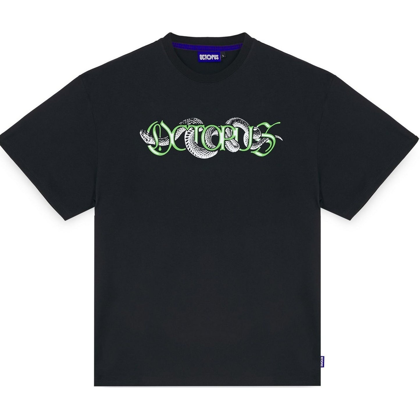 T-shirt Uomo Octopus - Year Of The Snake Octopus Tee - Nero