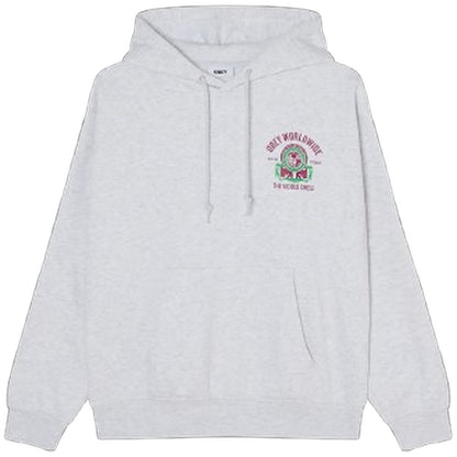 Felpe con cappuccio Uomo Obey - Obey Vicious Circle Hood Fleece - Grigio