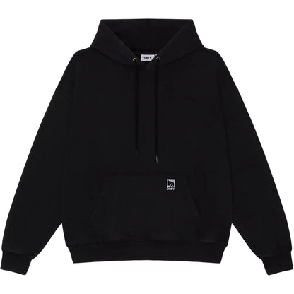 Felpe con cappuccio Uomo Obey - Obey Post Hood Fleece - Nero