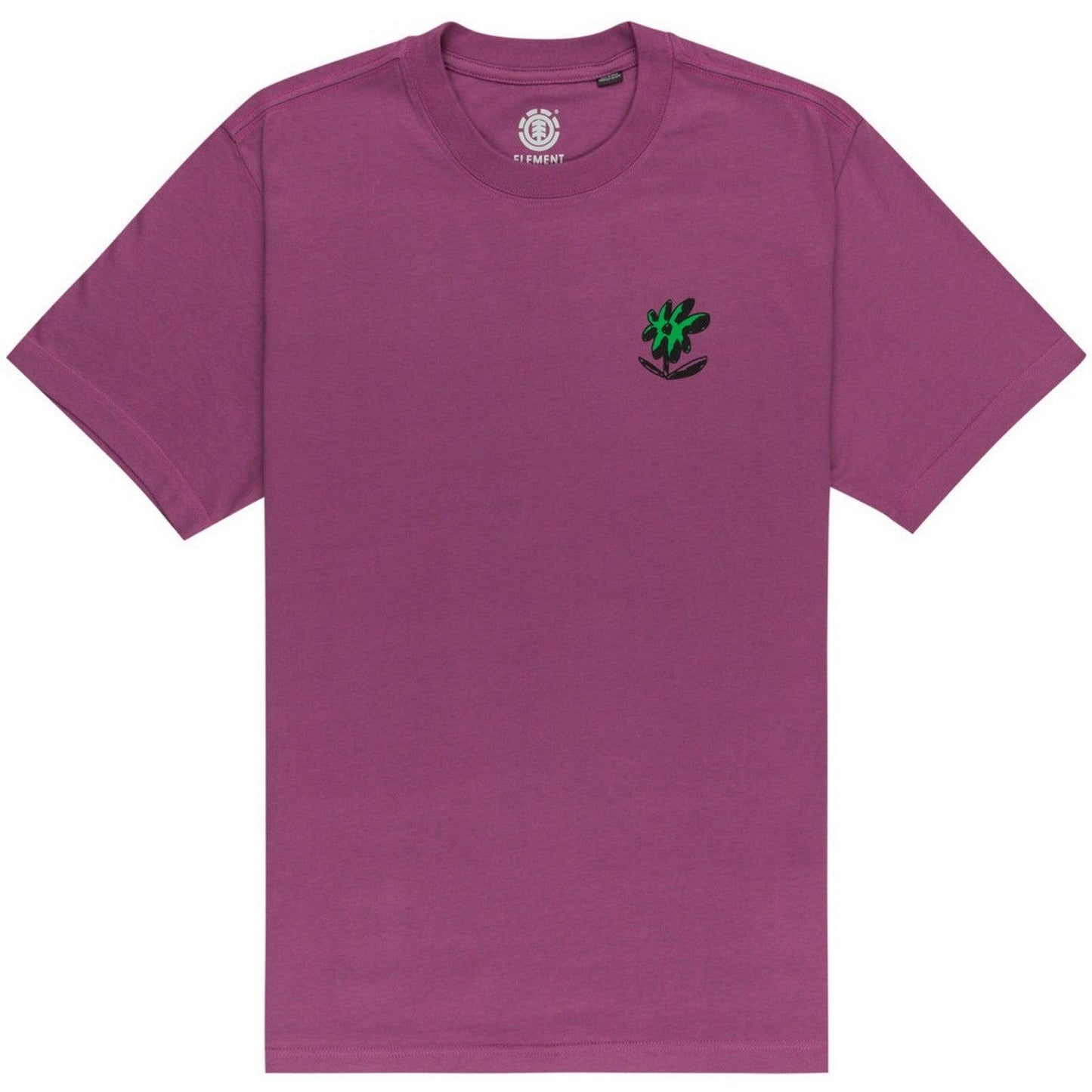 T-shirt Uomo Element - Quiet Tees - Viola