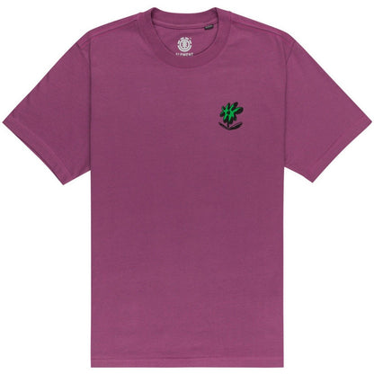 T-shirt Uomo Element - Quiet Tees - Viola