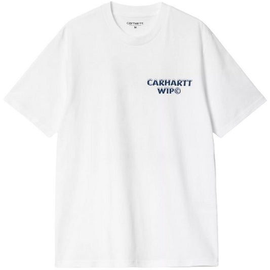 T-shirt Uomo Carhartt Wip - S/S Ice T-Shirt - Bianco