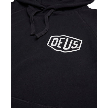Felpe con cappuccio Uomo Deus Ex Machina - Venice Address Hoodie - Nero