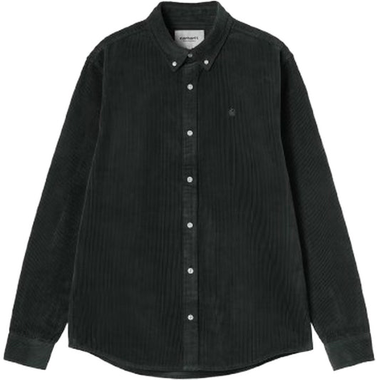 Camicie casual Uomo Carhartt Wip - L/S Madison Cord Shirt - Verde