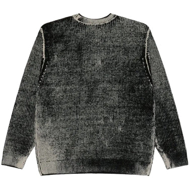 Maglioni Uomo Obey - Obey Spray Effect Sweater - Nero
