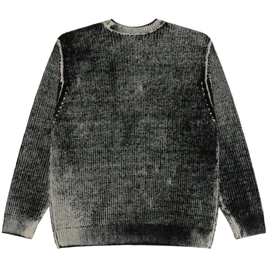 Maglioni Uomo Obey - Obey Spray Effect Sweater - Nero