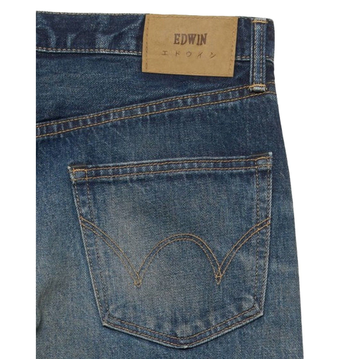 Jeans Uomo Edwin - Regular Straight Japan - Blu