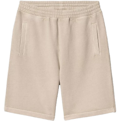 Bermuda Uomo Carhartt Wip - Nelson Sweat Short - Bianco