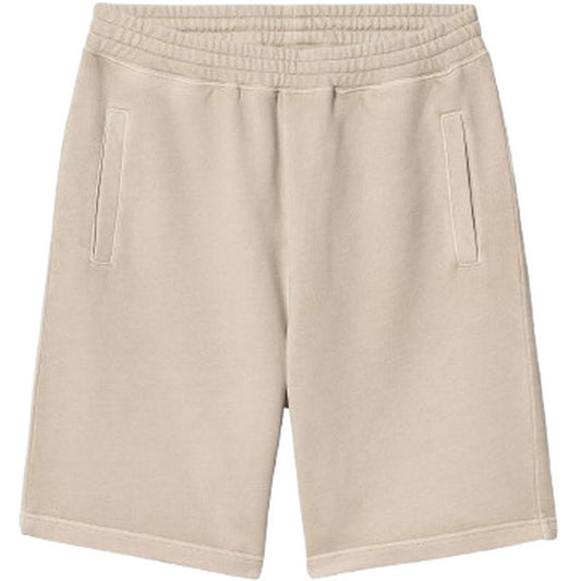 Bermuda Uomo Carhartt Wip - Nelson Sweat Short - Bianco