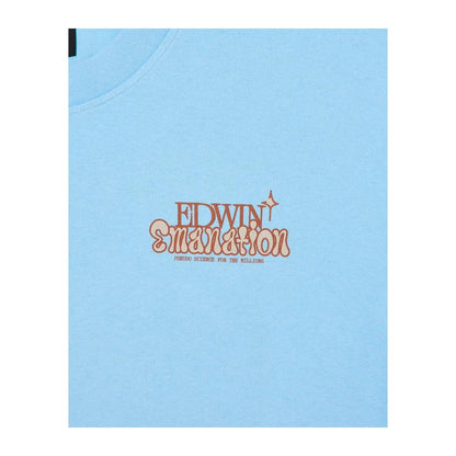 T-shirt Uomo Edwin - Emanation Ts - Blu