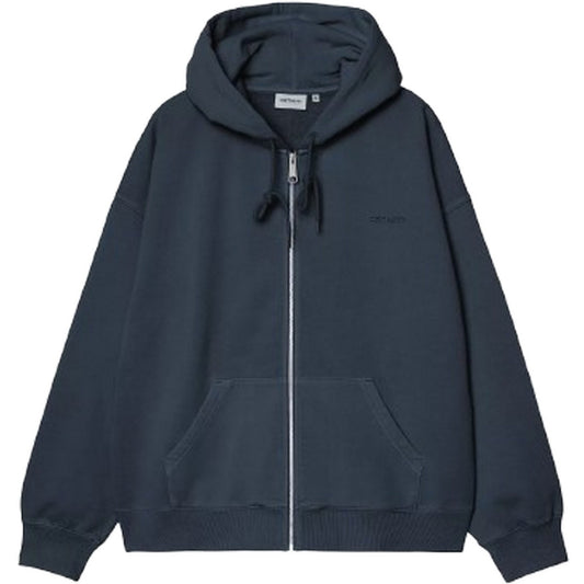 Felpe con cappuccio Uomo Carhartt Wip - Hooded Benton Sweat Jacket - Nero