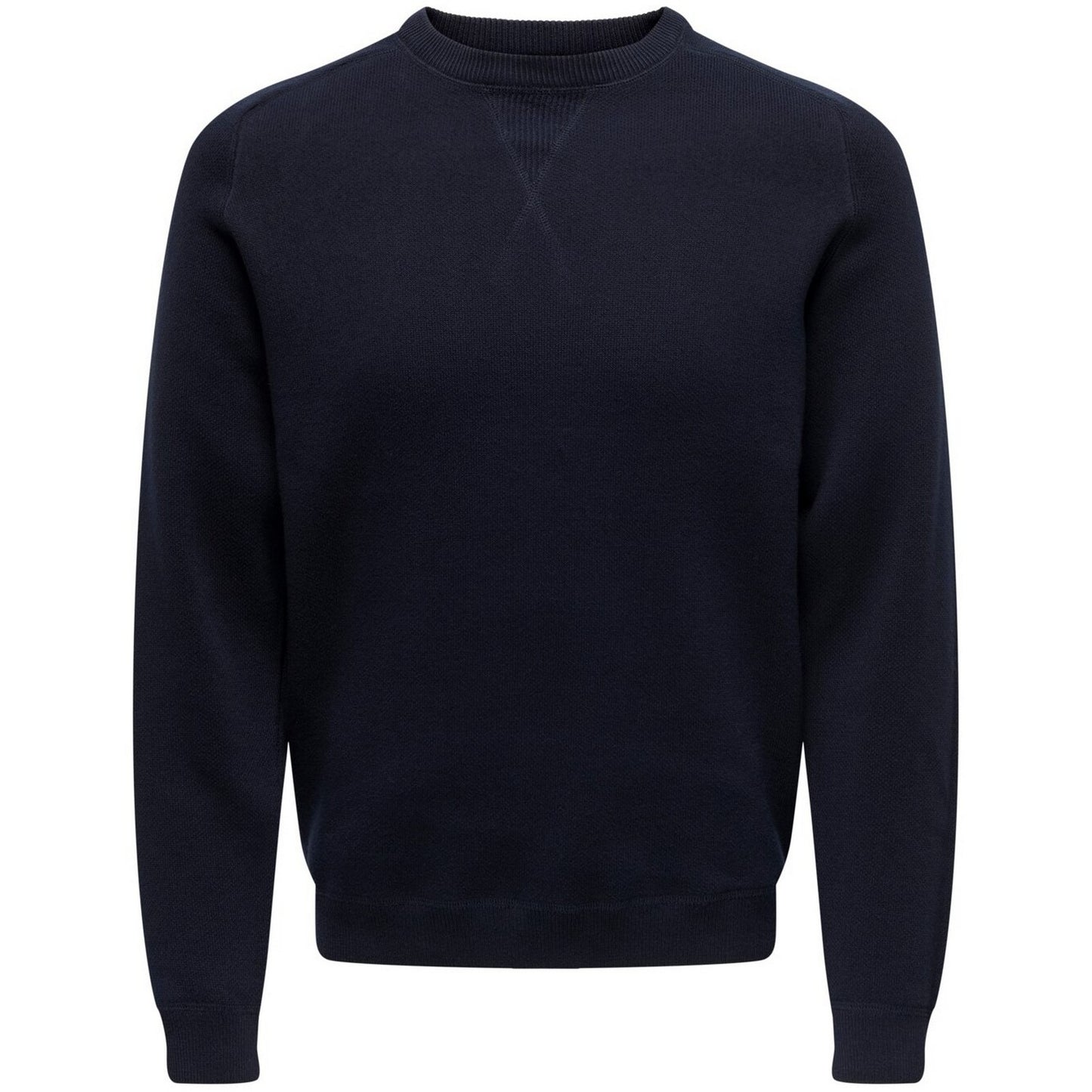 Felpe senza cappuccio Uomo Only & Sons - Onspin Reg 12 Solid Crew Knit - Blu