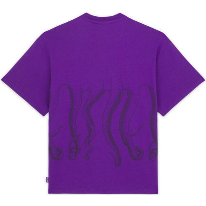 T-shirt Uomo Octopus - Octopus Outline Tee - Viola