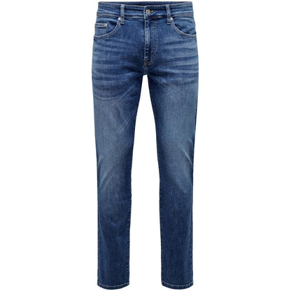 Jeans Uomo Only & Sons - Onsloom Slim Mb 6756 Mat Dnm Noos - Blu