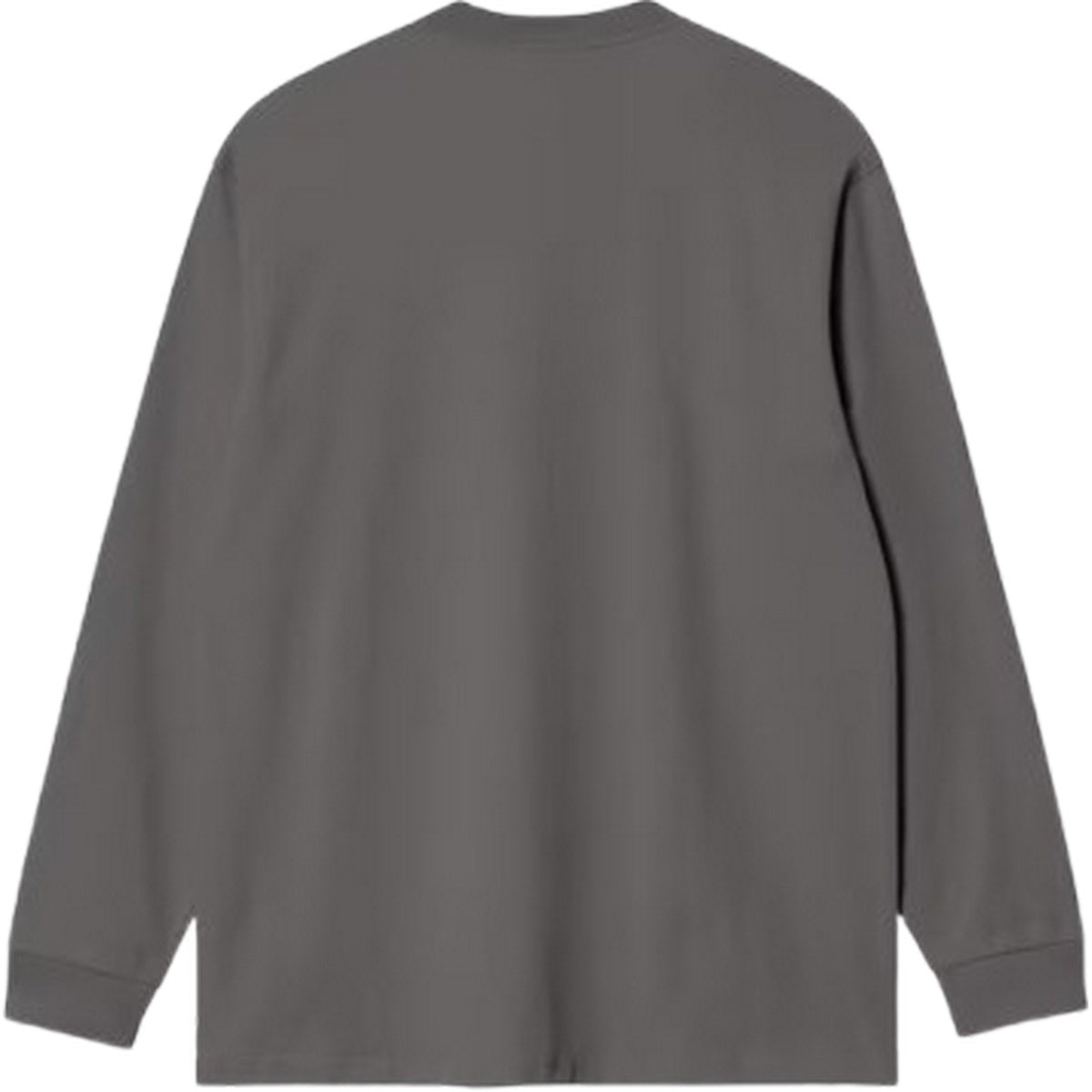 Maglie a manica lunga Uomo Carhartt Wip - L/S American Script T-Shirt - Grigio