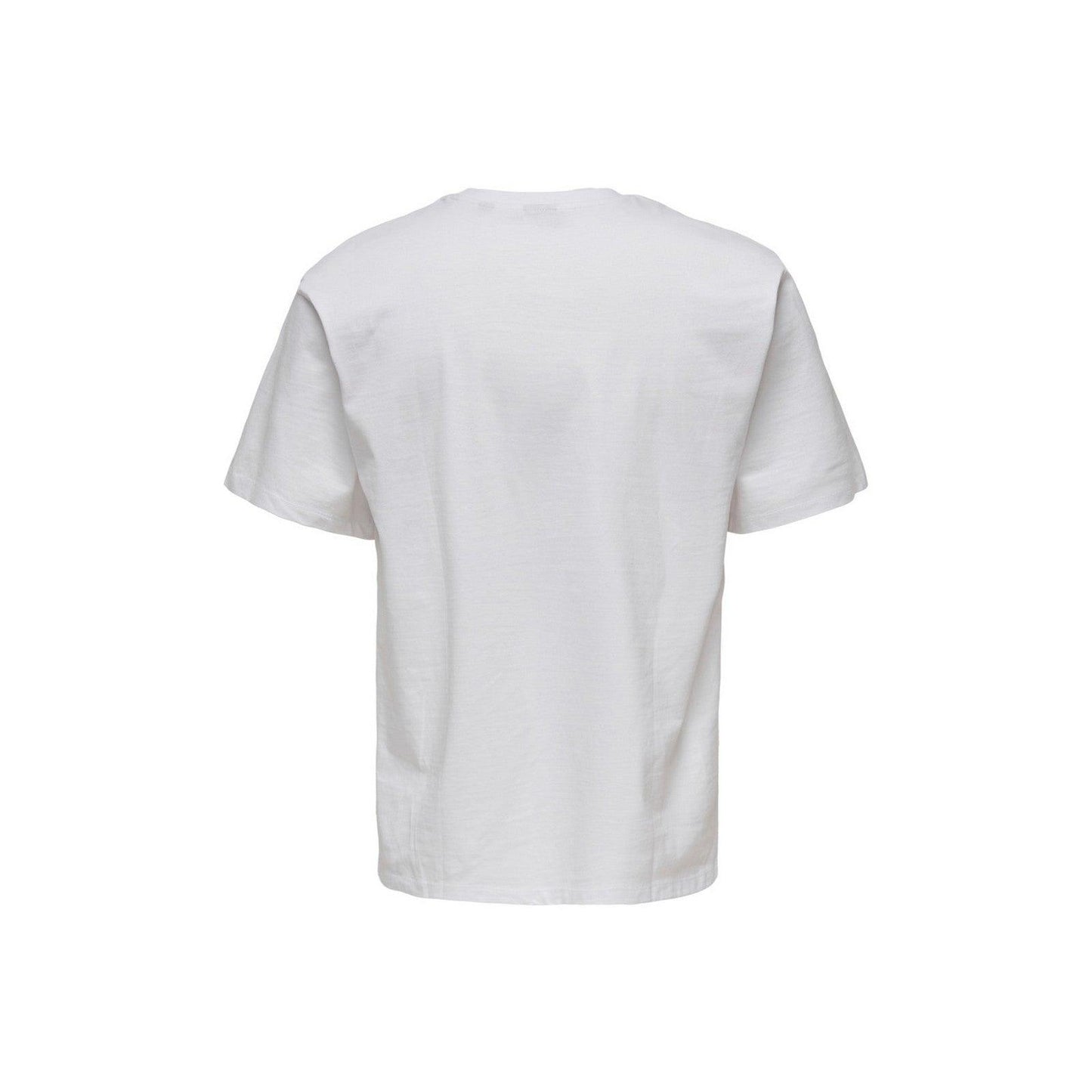 T-shirt Uomo Only & Sons - Onsfred Rlx Ss Tee Noos - Bianco