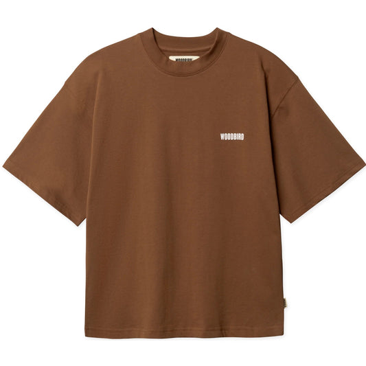 T-shirt Uomo Woodbird - Wbbalo Sea Tee - Marrone