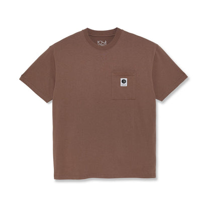 T-shirt Uomo Polar - Polar Skate Co. Pocket Tee - Marrone