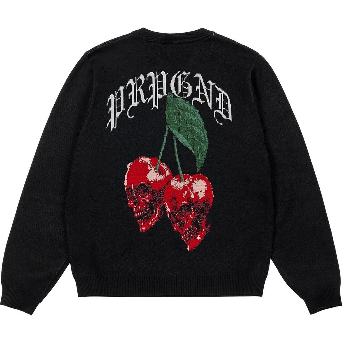 Maglioni Uomo Propaganda - Sweater Cherry - Nero