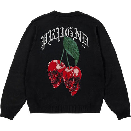 Maglioni Uomo Propaganda - Sweater Cherry - Nero