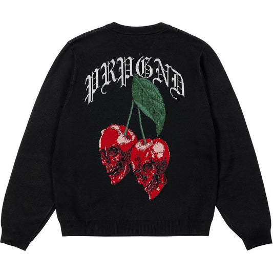 Maglioni Uomo Propaganda - Sweater Cherry - Nero