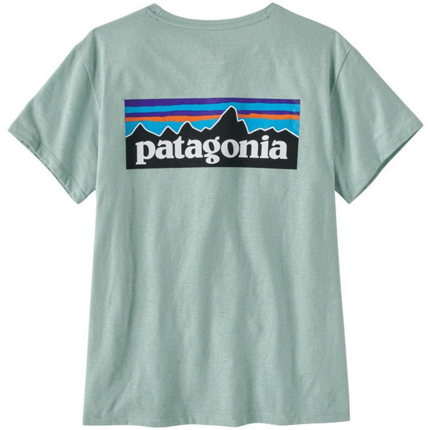 T-shirt Donna Patagonia - W's P-6 Logo Responsibili-Tee - Verde