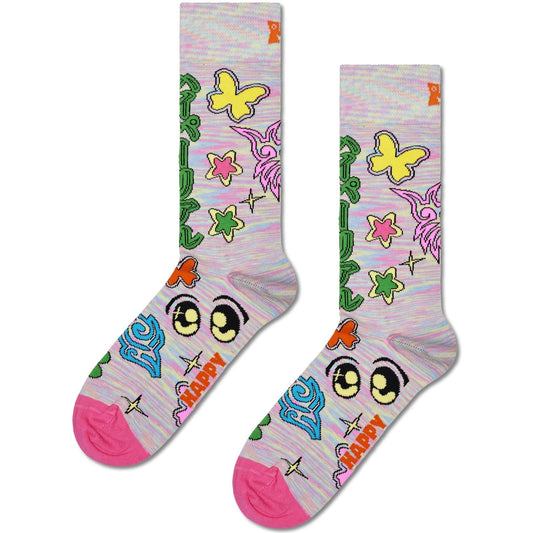 Calze Unisex Happy Socks - Out Of This World Sock - Beige