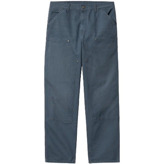 Pantaloni Uomo Carhartt Wip - Double Knee Pant Organic Cotton Dearborn Canvas - Marrone