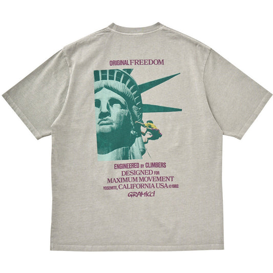 T-shirt Uomo Gramicci - Liberty Tee - Grigio