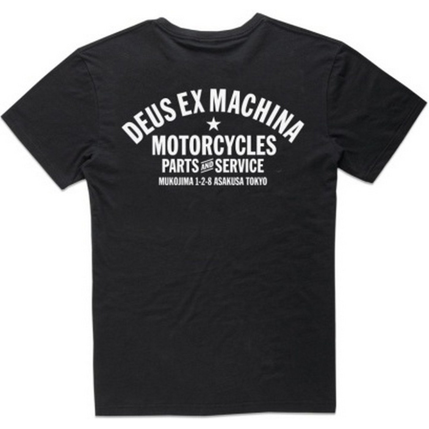 T-shirt Uomo Deus Ex Machina - Tokyo Address - Nero