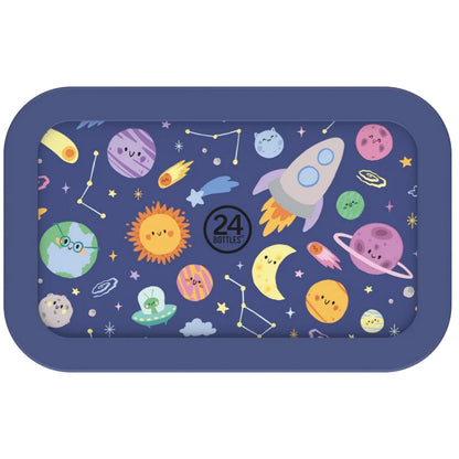 Lunchbox Bambini Unisex 24bottles - Snackbox Space Friends - Multicolore