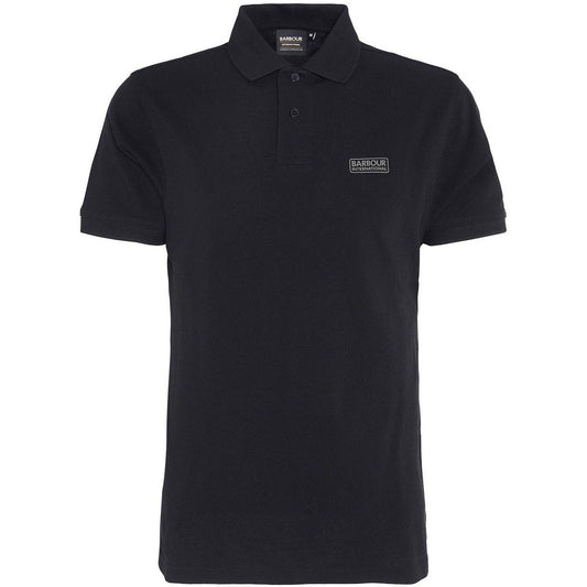 Polo Uomo Barbour International - Essential Polo Midlayers - Nero