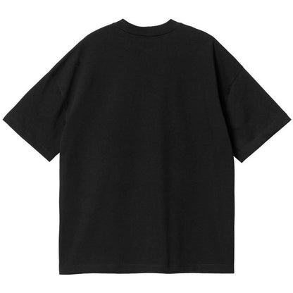 T-shirt Uomo Carhartt Wip - S/S Link Script T-Shirt - Nero