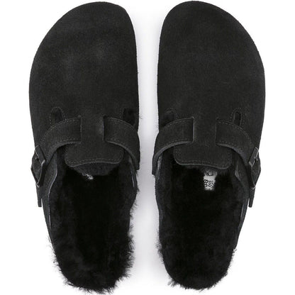 Sandali Unisex Birkenstock - Boston Shearling - Nero