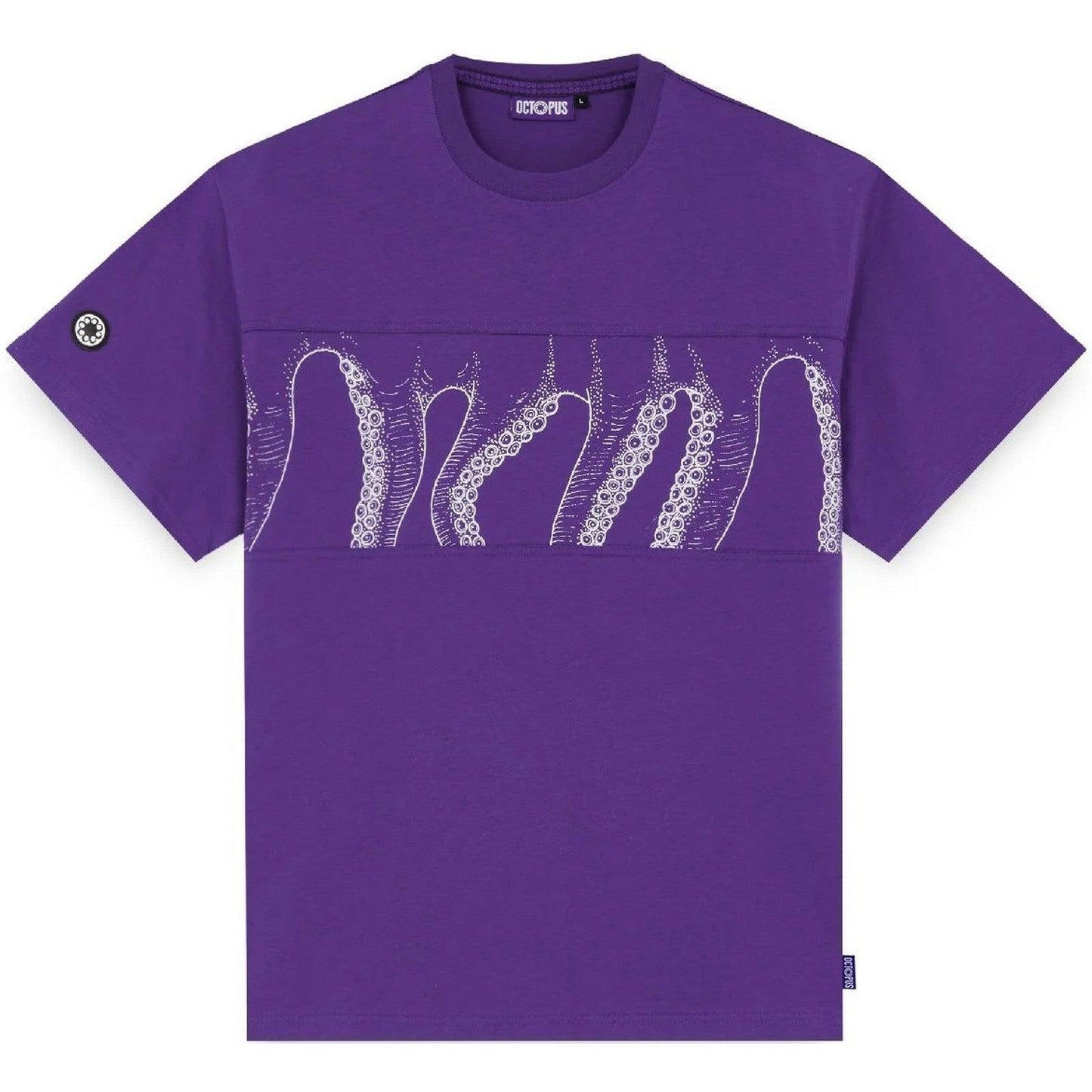 T-shirt Uomo Octopus - Outline Band Tee - Viola