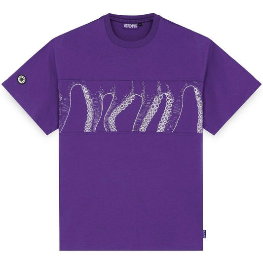 T-shirt Uomo Octopus - Outline Band Tee - Viola