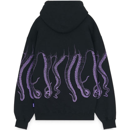 Felpe con cappuccio Uomo Octopus - Octopus Outline Hoodie - Nero