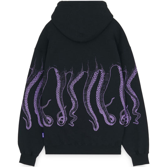 Felpe con cappuccio Uomo Octopus - Octopus Outline Hoodie - Nero