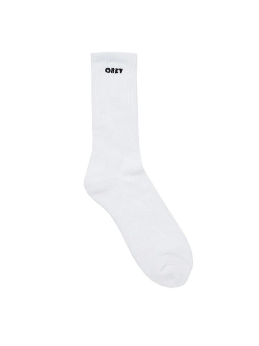 Calzettoni Uomo Obey - Obey Bold Socks - Bianco