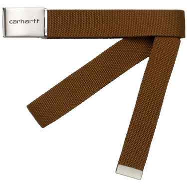 Cinture Unisex Carhartt Wip - Clip Belt Chrome - Marrone