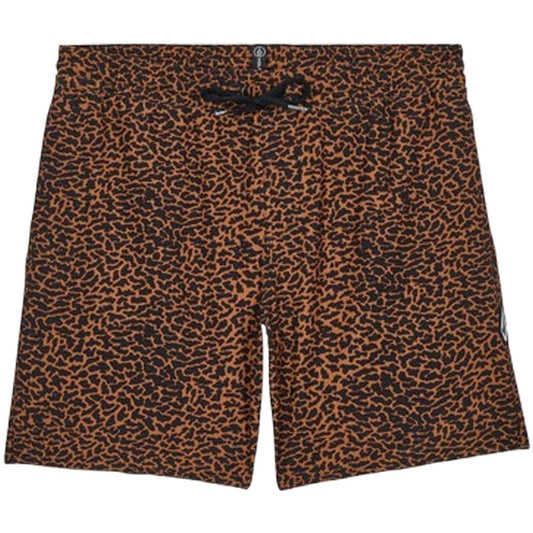 Pantaloncini e calzoncini Uomo Volcom - Melange Trunk 17 - Marrone